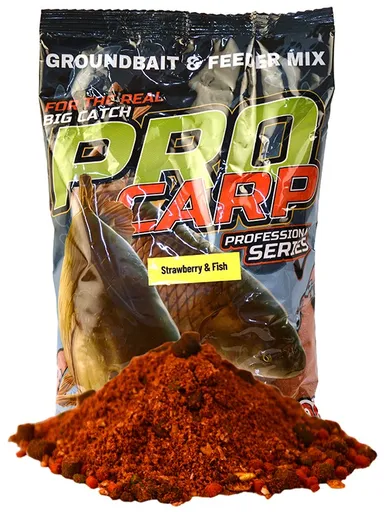 Benzar mix krmítková zmes pro carp 1 kg - jahoda ryba