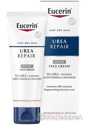 Eucerin UreaRepair Nočný krém na tvár 50ml