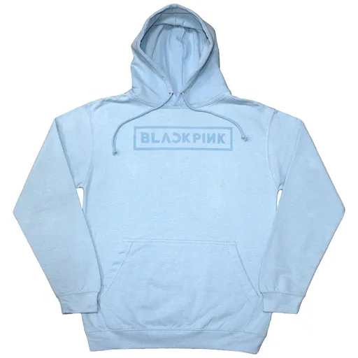 Blackpink mikina Logo Modrá S