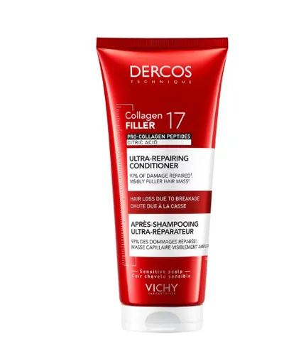 VICHY Dercos COLLAGEN 17 FILLER regeneračný kondicionér 200ml