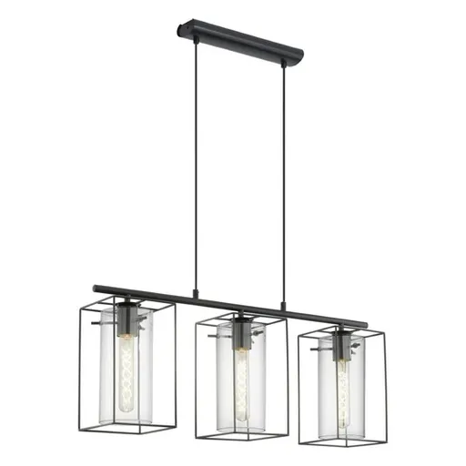 Závesné osvetlenie Eglo LONCINO čierna 49496