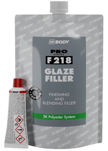 HB BODY F218 - Glazúrovací tmel svetlozelená 600 ml