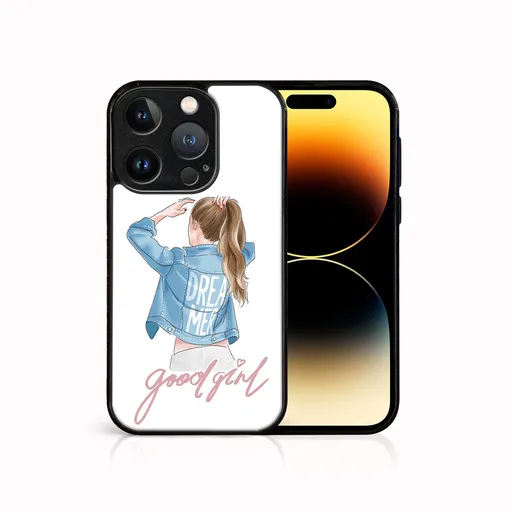 MY ART Ochranný kryt pre Apple iPhone 15 Pro GOOD GIRL (130)