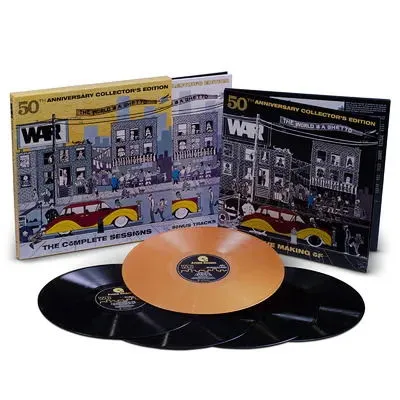 THE WORLD IS A GHETTO (2XGOLD + 3XBLACK VINYL BOX, BLACK FRIDAY RSD 2023)