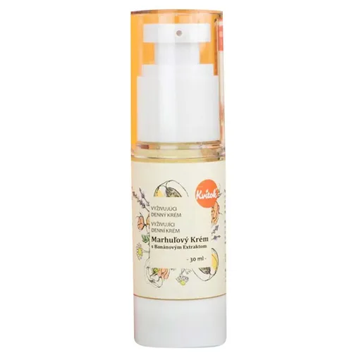 KVITOK Denný marhuľový krém s banánovým extraktom 30 ml