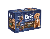 Brit Premium Dog Fillets Gravy Multipack 1020g