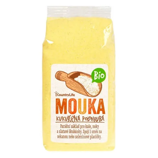 COUNTRY LIFE Múka kukuričná polohrubá BIO 400 g