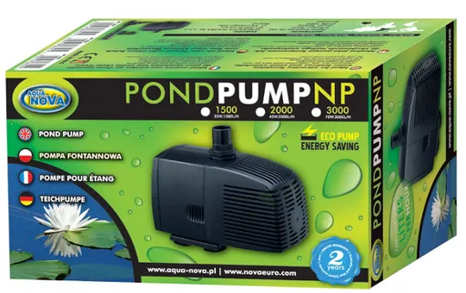 AQUA NOVA jazierkové čerpadlo NP-3000 L/H