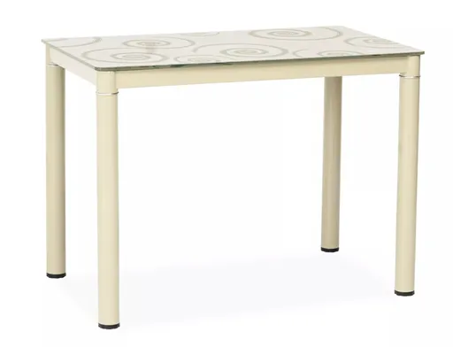 Signal Jedálenský stôl DAMAR 100x60 cm | krémová