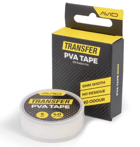 Avid carp pva páska transfer pva tape 5 mm 40 m