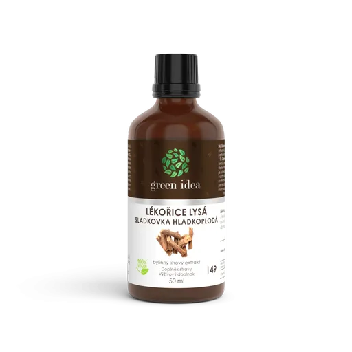 Sladké drievko – tinktúra – kvapky 50 ml – Green idea