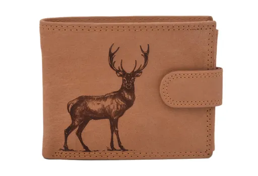 Pánska peňaženka MERCUCIO natural vzor 4 jeleň celý 2911927
