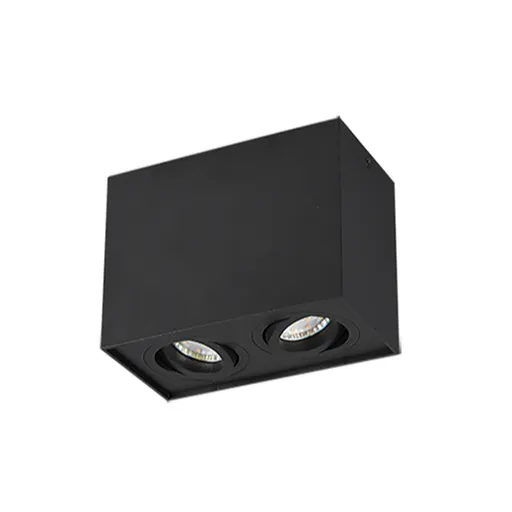 Trio Biscuit stropné osvetlenie čierna 613000232 TR613000232