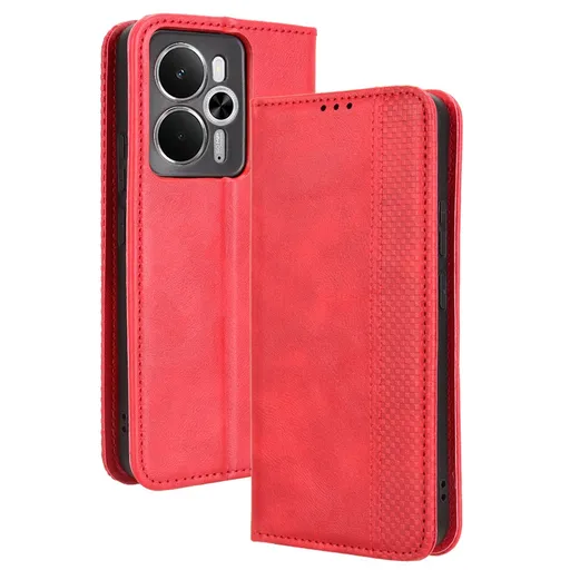 BUSINESS Peňaženkové puzdro pre Realme 14 5G / Realme 14T 5G červené