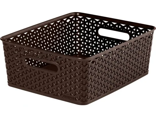 CURVER Úložný kôš MY STYLE M 13L | hnedá