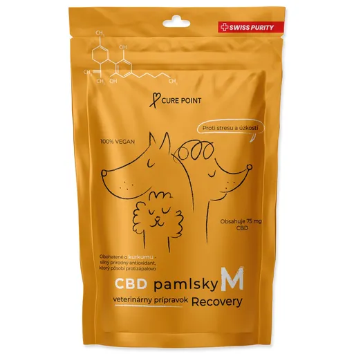 CUREPOINT CBD pamlsky Recovery M 100 g