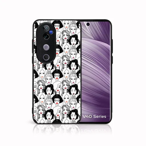 MY ART Ochranný kryt pre Vivo V40 5G LIPSTICK (174)