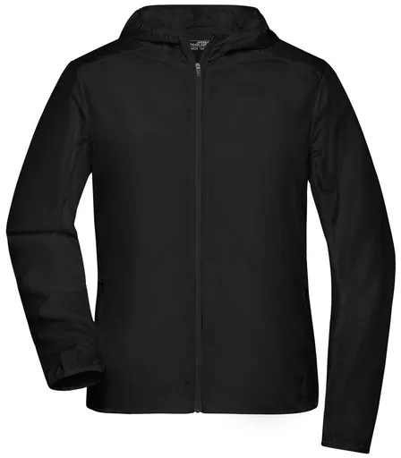 James & Nicholson (Daiber) Ľahká dámska športová bunda JN533 - Čierna | XS