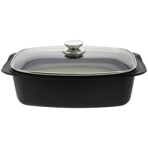 Elo 90932 Basic Pekáč so skleneným poklopomQuatrorondo 40 x 22 cm