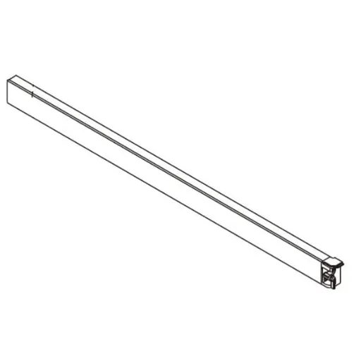 Náhradný diel horný profil pre SATTEXQBB90CRT chróm NDSATTEXQBBCR890