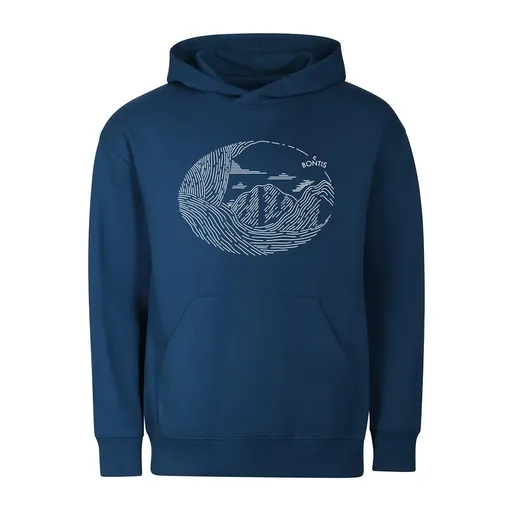 Bontis Mikina MOUNTAINS - Polnočná modrá | 2XL