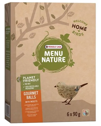 Versele-Laga Gourmet Lojová guľa s hmyzom 6 x 90 g