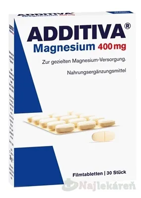 ADDITIVA Magnézium 400mg 30 tabliet