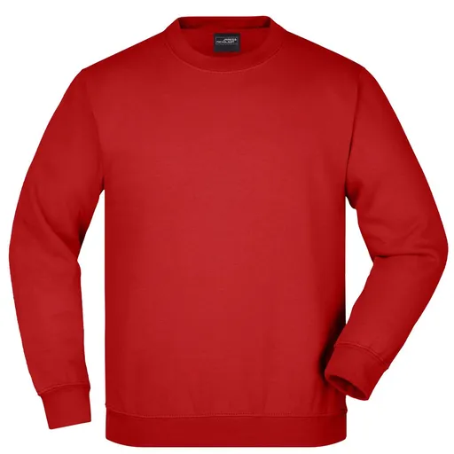 James & Nicholson (Daiber) Detská mikina bez kapucne JN040k - Červená | S