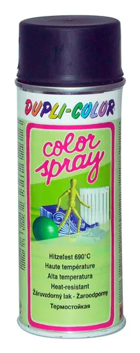 VÝPREDAJ COLOR SPRAY - Žiaruvzdorná farba v spreji 400 ml strieborná 690°c