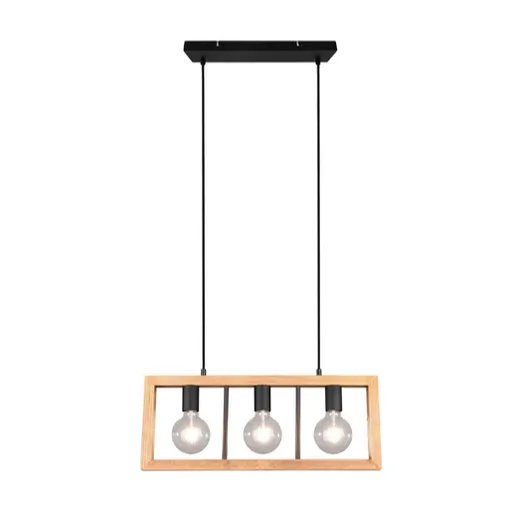 Trio Agra závesné osvetlenie čierna 313800332 TR313800332