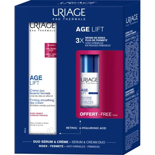 Uriage Age Lift Cream & Serum Duo sada pre vyhladenú pleť