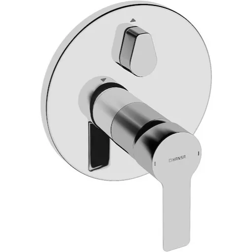 Hansa Ligna sprchová a vaňová batéria bez podomietkového telesa chróm 83859503