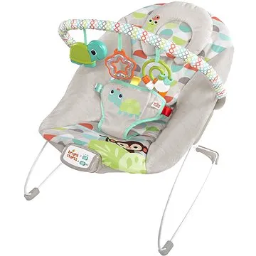 Bright Starts Ležadlo vibrujúce s melódiou Happy Safari 2018 (074451115088)