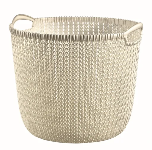 CURVER Okrúhly kôš KNIT 30l | krémová
