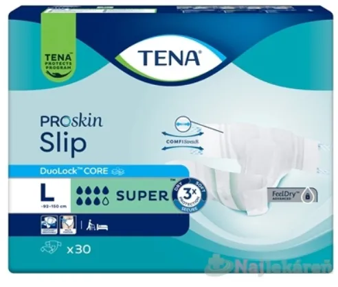 TENA Slip Super L plienkové nohavičky 30ks