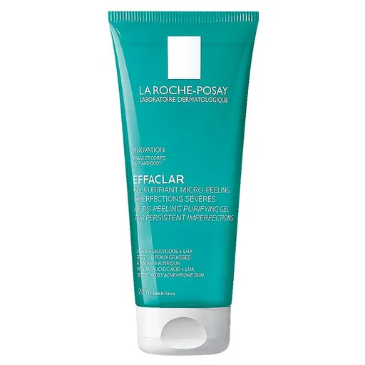 LA ROCHE-POSAY Effaclar Čistiaci mikropeelingový gél 200 ml