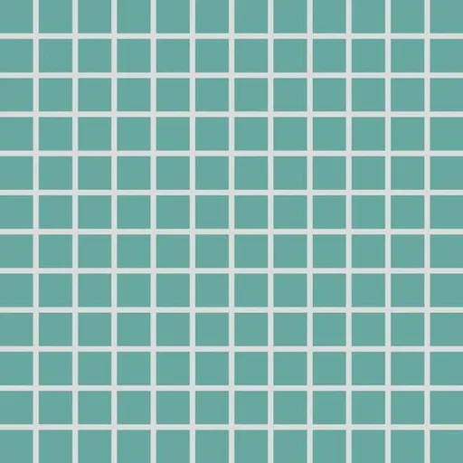 Mozaika Rako Color Two tyrkysová 30x30 cm mat GDM02467.1