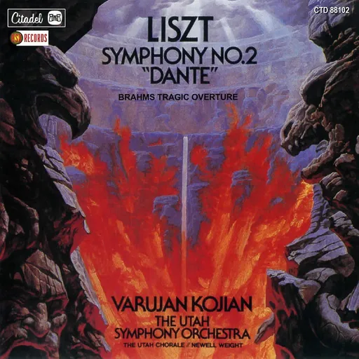 Utah Symphony, LISZT: SYMPHONY NO. 2 'DANTE'/BRAHMS: TRAGIC OVERTURE, CD