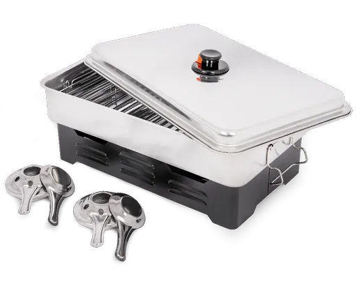 Zebco udiareň magic fish smoker two burner