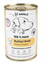 All Animals DOG kuracie kúsky 400g