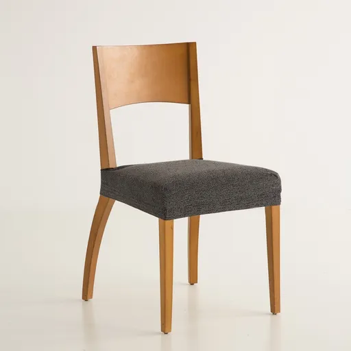 Žakárový melírovaný poťah na stoličku