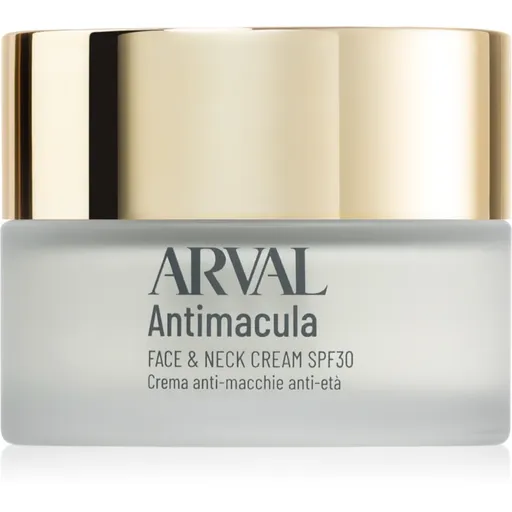 Arval Antimacula Face & Neck Cream SPF 30 pleťový krém proti vráskam a tmavým škvrnám 50 ml