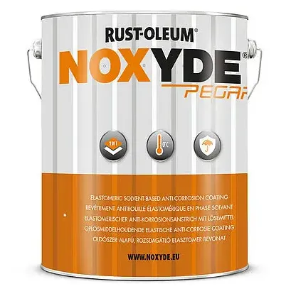 NOXYDE PEGARUST - Rozpúšťadlová elastická farba na kov (RAL 7016 - antracitová šedá, 20 L)