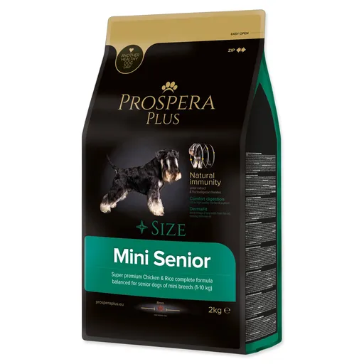 Krmivo Prospera Plus Mini Senior kura s ryžou 2kg