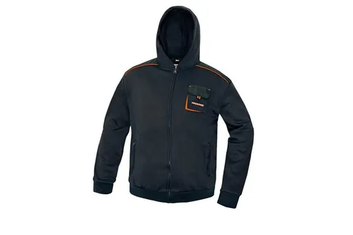 EMERTON mikina s kapucňou čierna L