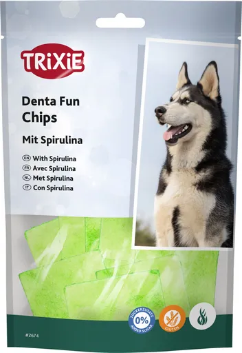 TRIXIE Čipsy so spirulinou pre psy 50g