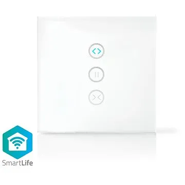 NEDIS WiFi inteligentný spínač záclon, roliet a žalúzií (WIFIWC10WT)