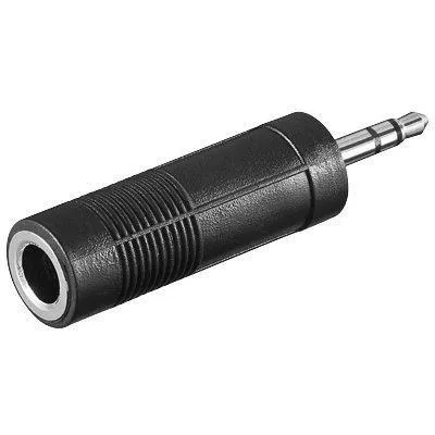 PremiumCord adaptér 3.5mm Stereo jack - 6, 3mm Stereo jack (M/F)