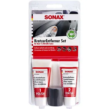 SONAX - Súprava na odstraňovanie rýh z laku, 2 × 25 ml (305941)
