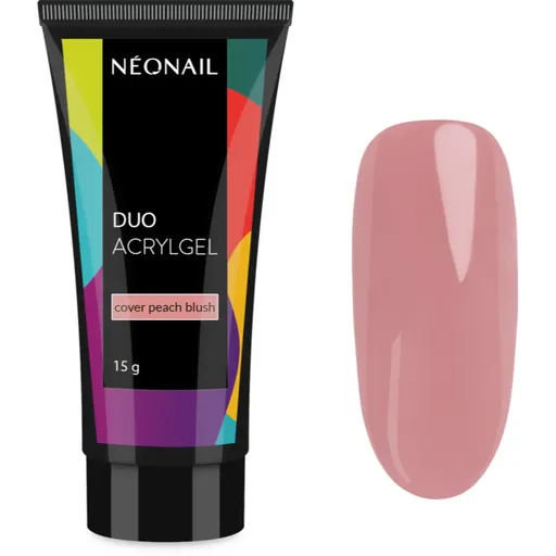 NEONAIL Duo Acrylgel Cover Peach Blush gél pre modeláž nechtov 15 g